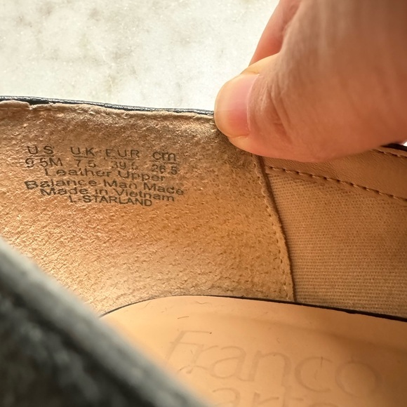 Franco Sarto - Leather Flats - Picture 4 of 5